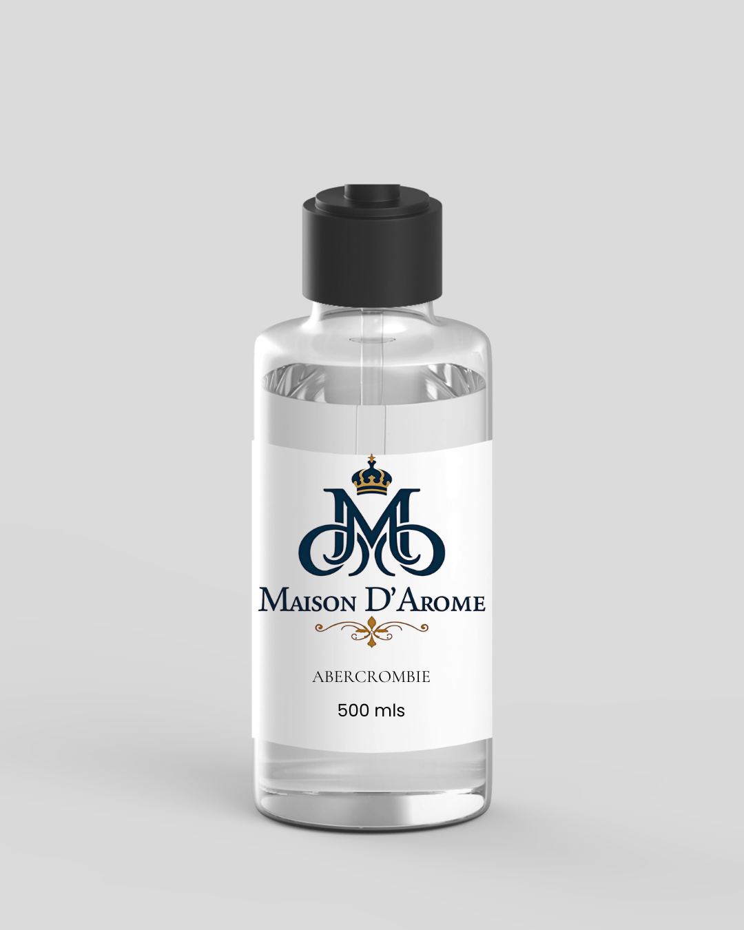 Fragancia de 500 ml Maison D'Arome Abercrombie — Poder que permanece, evocando el aroma de Abercrombie Fierce.