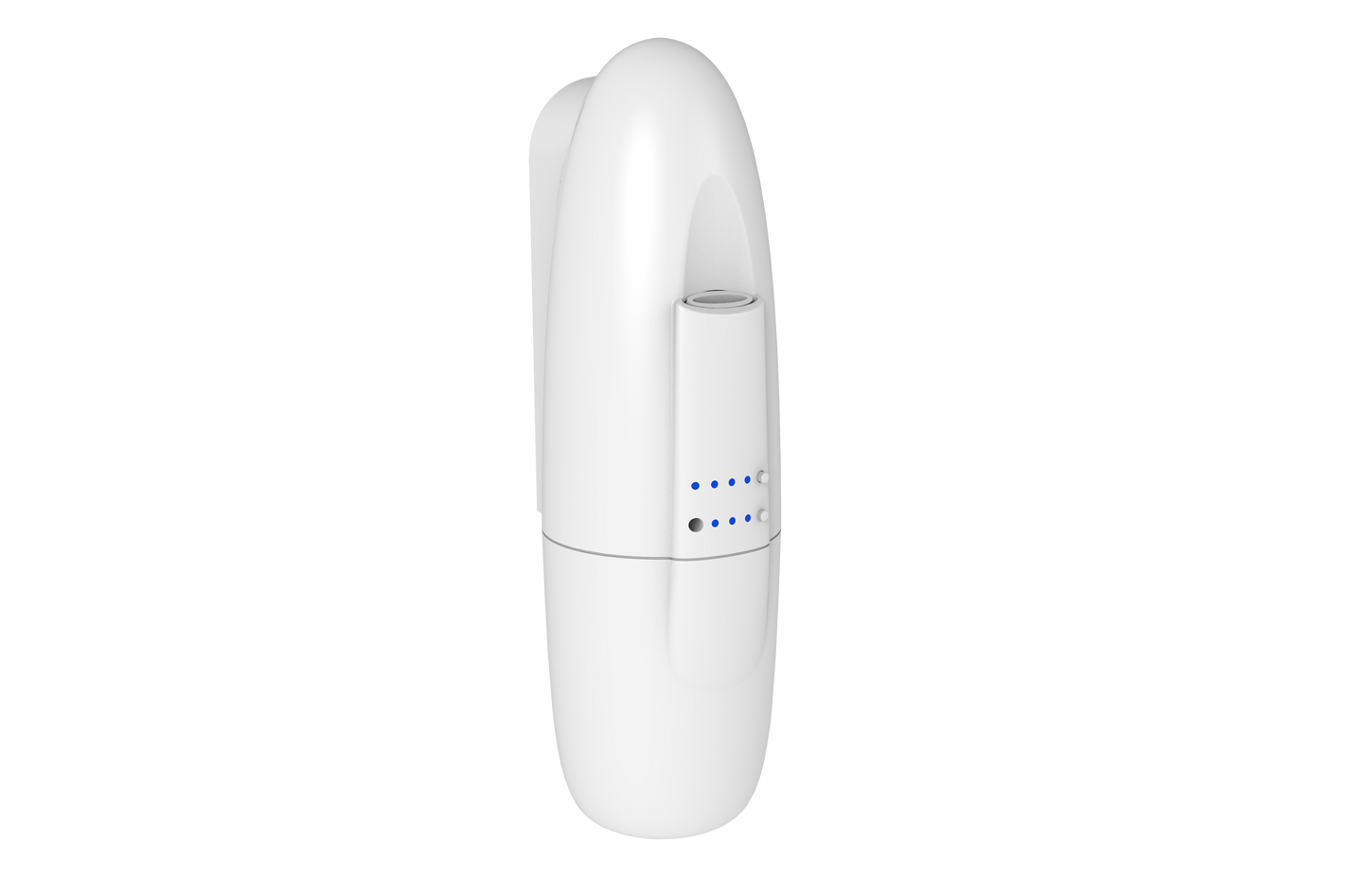 Difusor Compacto Para Hogar AE103 en un ángulo lateral que destaca su elegancia y discreción, perfecto para cualquier decoración.