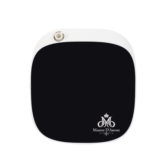 Difusor de Pared Inteligente A1-V3.1 en color negro, perfecto para crear ambiente en el baño.